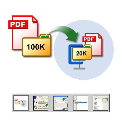 Klik om te starten "PDF-optimalisering" rondleiding door de functies ...